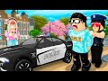 GIRL COP Arrested My Boyfriend... She Had A CRUSH On HIM! (Roblox Bloxburg)