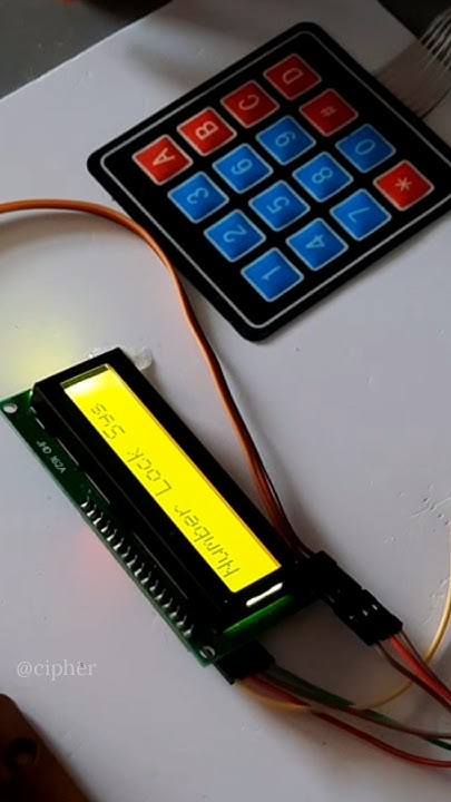 Password door lock | Number lock system | Arduino uno project | LCD ...