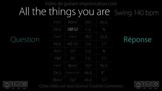 All The Things You Are : Question-Réponse (Q&A)