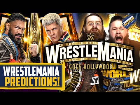 WrestleMania 39 PREDICTIONS &amp; PREVIEW! – ComicBook Nation