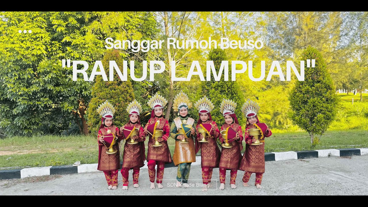 Tarian Ranup Lampuan Sanggar Rumoh Beuso SDN Keude Blang Aceh Timur