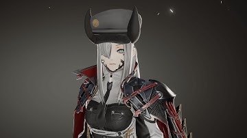 Makoto from Blue Archive in Code Vein