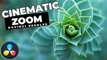 How To Add A Cinematic SLOW ZOOM In Davinci Resolve