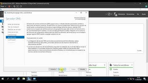 Configuracion DHCP y DNS windows server 2019