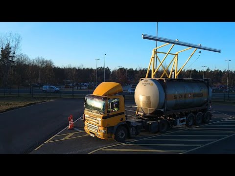 Fall-protection System for truck driver at BASF Schwarzheide
