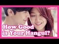 Kpop Quiz: How good is your hangul? (Phrases 1)