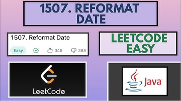 Leetcode | 1507. Reformat Date | Easy | Java Solution