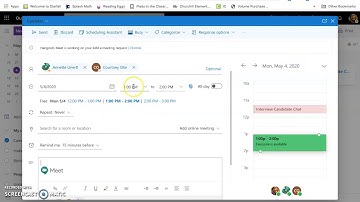 Adding a Google Meet - Virtual Meeting within Outlook.com