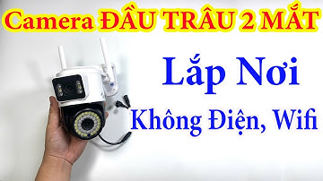 Camera Yoosee 2 Mắt Gắn Sim Mạng 4G Chuyên Lắp Những Nơi Không Có Mạng Wifi Mà Vẫn Dùng Ngon