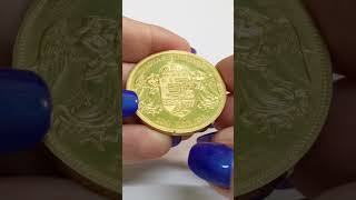 Золотая монета 100 korona