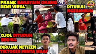 Ngebet Viral, Prank Bahayain Orang, Dirujak Netizen, Tiktoker Galih Loss Minta Maaf