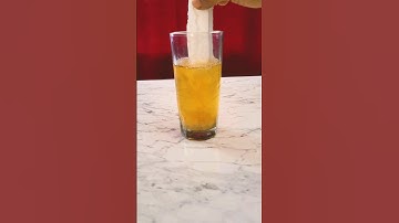 Petrol +Thermocol Reaction = Super Glue #experiment #asmr #diy #fyp