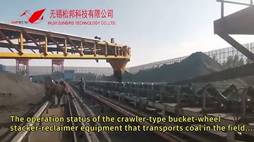 Crawler-type bucket-wheel stacker-reclaimer equipment supplier