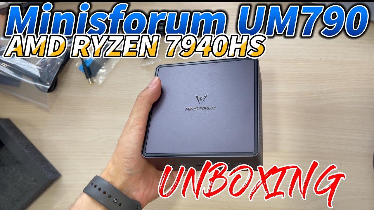 Minisforum UM790 PRO Ryzen 9 7940HS MiniPC Unboxing Review & WINDOWS 10  Install TIPS #wisebuyreviews 
