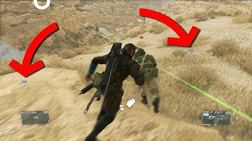 Non Lethal Takedowns - Metal Gear Solid V The Phantom Pain