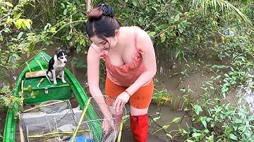 Nghe Cá Lớn Táp Cạnh Nhà Hạ Luồng Bẫy Mới Cái Nào Cũng Dính | Trúc Phương Vlog