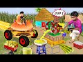 Magical burger car mini sugarcane juice wala funny collection hindi kahani funny comedy