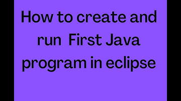 How To Write First Code In Eclipse | Hello World Program In Eclipse| Eclipse Tutorial |Java Tutorial