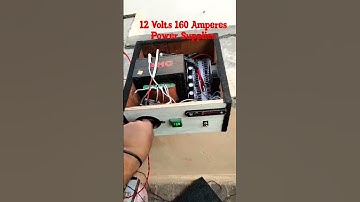 AC to DC Convertor | 12 volts 160 Ampere Power Supplyies | AHC | In Process.