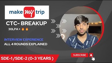 MakeMyTrip Interview Experience || CTC Breakup SDE-1 & SDE-2 || Work Culture & Work Life Balance