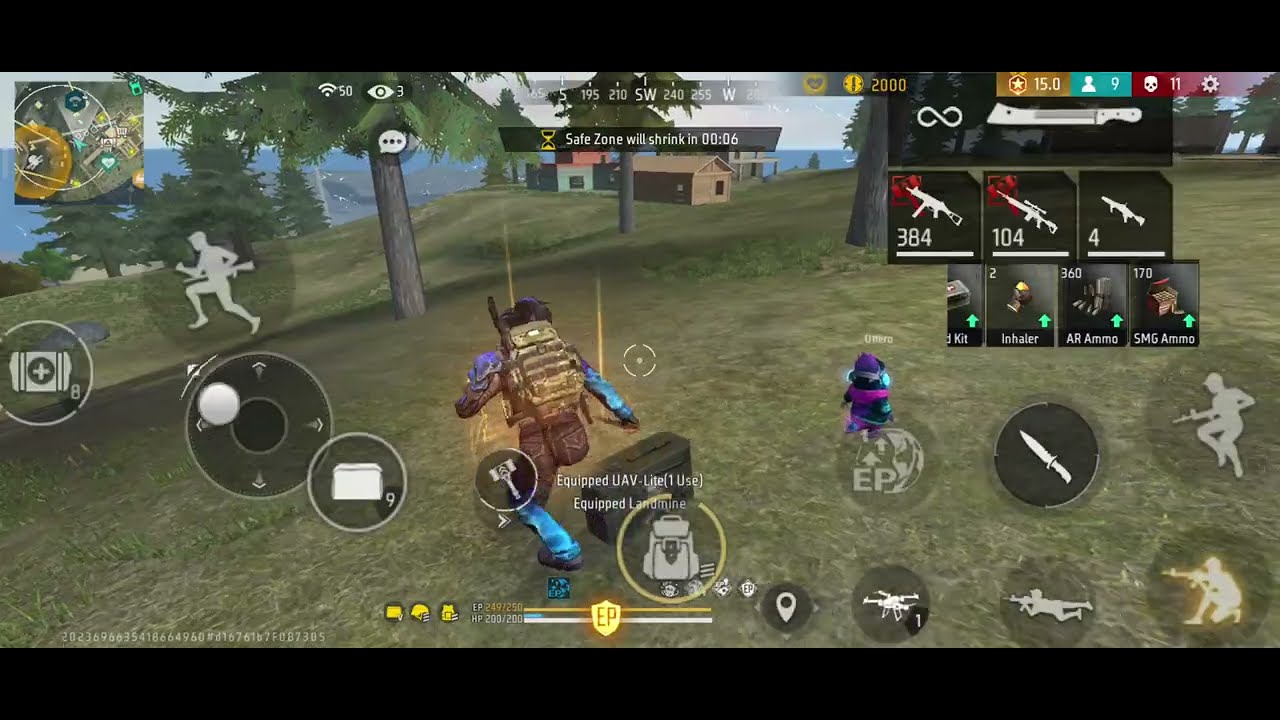 FREE_FIRE_🔥💯 GAMEPLAY _#36😈ll