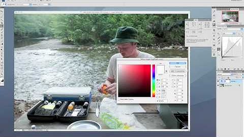 Photoshop Tutorial - Curves and Colour Balance