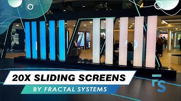20x Sliding Screens for TAQA - Fractal Systems