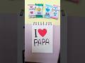 I love papa | easy Father's Day greetings card drawing ❣️❣️