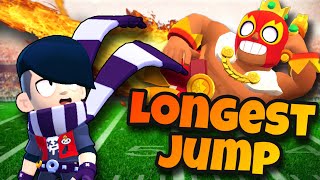 Which Brawlers jump the furthest | Best and Worst jumpers | Brawl Stars Jump Olympics