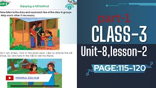 Class 3 English Unit 8 Lesson 2 [pages 115-120 English for Today (new book 2026)]