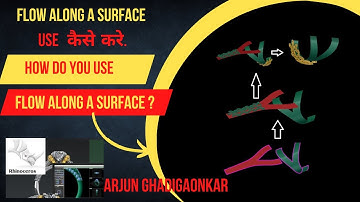 How do you use flow Along a surface?