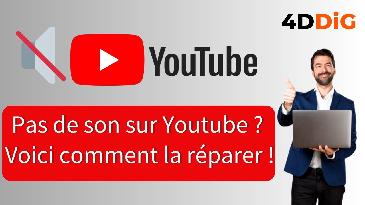 Pas de son sur Youtube ? Voici comment la réparer ! - YouTube