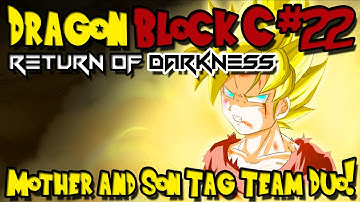 Dragon Block C: Return of Darkness (Minecraft Mod) - Episode 22 | Mother and Son Tag Team Duo!