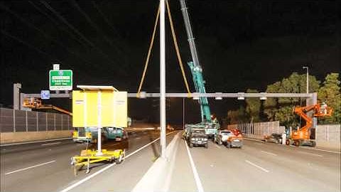 Monash Managed Freeway timelapse