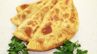 Крымские Чебуреки хрустящие сочные / How to make Chiburekki(Готовим дома Чебуреки правильные Крымские. Самый вкусный рецепт чебуреков в домашних условиях. Обязательн..., 2017-01-25T13:23:32.000Z)