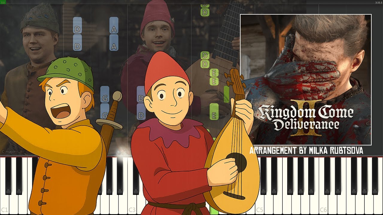 Our Hero Henry Song (Bards' song) - Kingdom Come: Deliverance II (KCD2) Piano tutorial and Cover