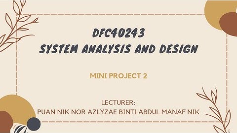 SADAM MINI PROJECT 2