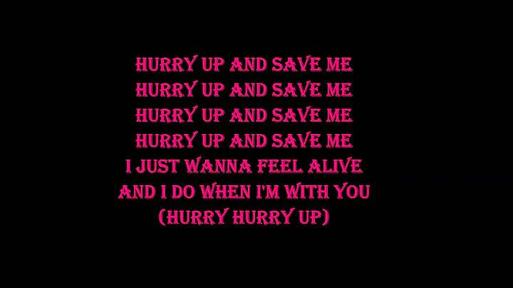 Hurry Up & Save Me Tiffany Giardina Lyrics