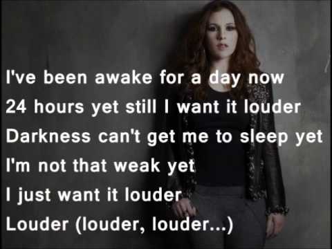 katy b louder -lyrics - YouTube
