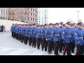 Regimental funeral procession for two fallen EPS officers