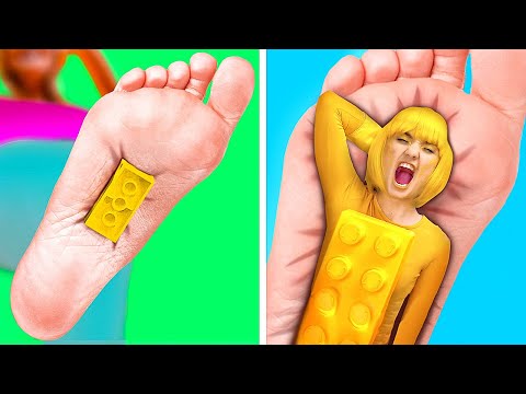 If LEGO Were A PERSON!😤 Funny DIYs and Hacks For Clumsy People