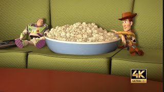 WALL-E commercial with Toy Story’s Woody and Buzz Lightyear (Disney Pixar video) 4K