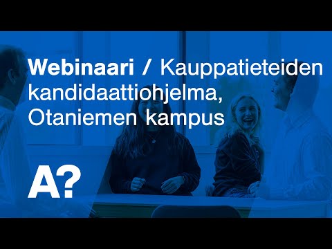 Video: Onko kirjanpito pääaine?