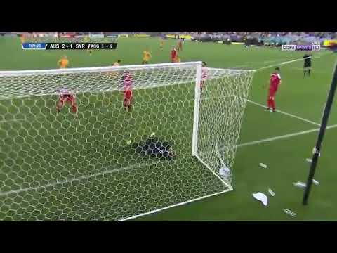 هدف تيم كاهيل القاتل الذي اهل استراليا ومنع سوريا من التاهل لكاس العالم 2018 HD 