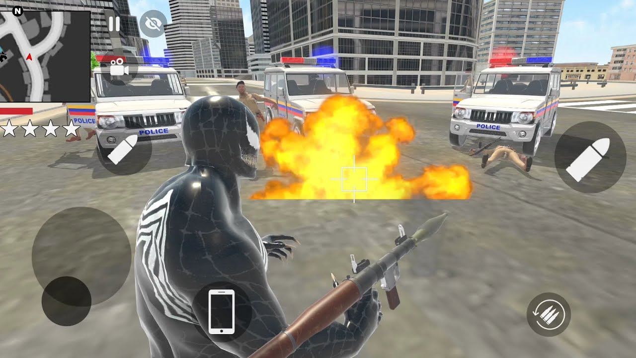 Venom 🤑 vs police 🚓 part xt 7 game play 