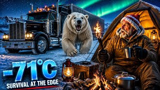 Surviving -71°C in Siberia: 90-Year-Old Driver vs Wolves & Polar Bears!