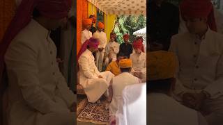 Ritual Of Rajputs - Tradition Custome Ll Royal Rajput Baisaraj Banna Tilak Dastoor