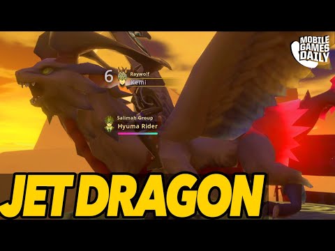 JET DRAGON - Gameplay Walkthrough Part 1 (Apple Arcade) - Dragon Racing Game