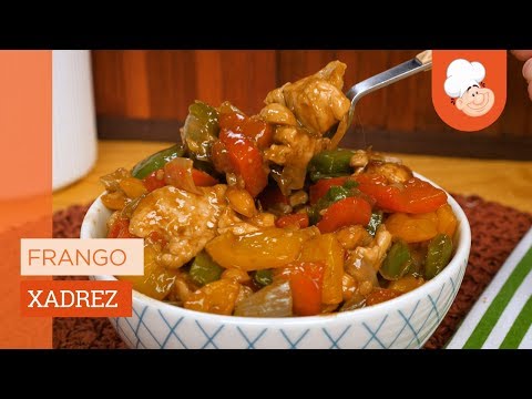 Receita de frango xadrez fácil - Amando Cozinhar