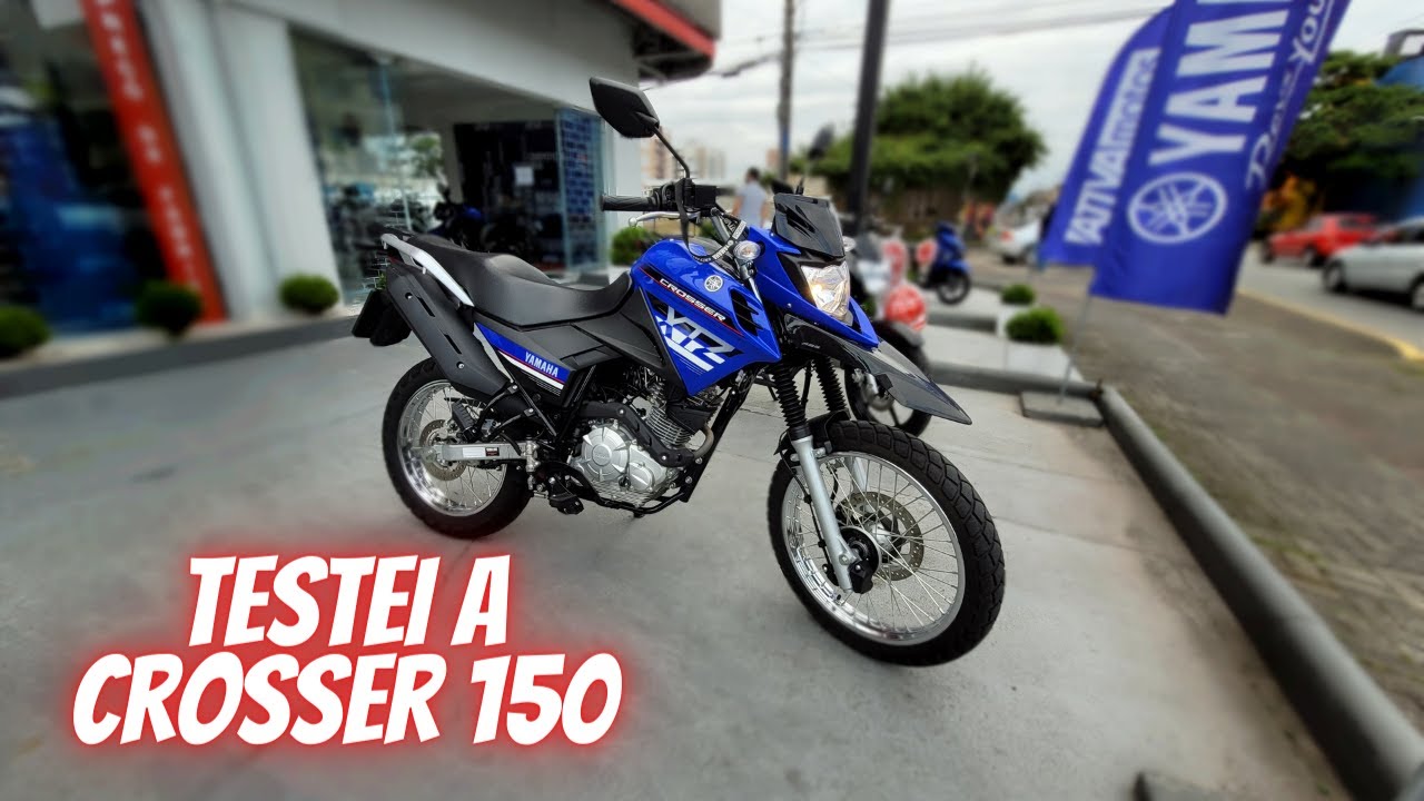 Rodolfinho da Z- Testando Yamaha XTZ 150 CROSSER Z 2023. 